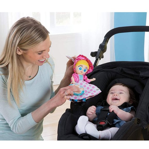 Disney Little Bo Peep Clip & Go Plush for Baby by Lamaze - Picture 4 of 5